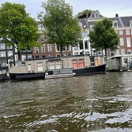 Houseboat Amstel River Studio Amsterdam Exteriör bild