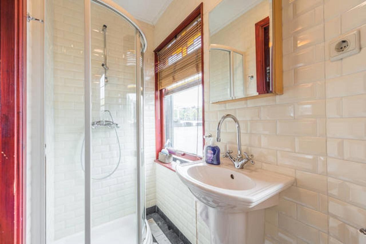 Houseboat Amstel River Studio Amsterdam Rum bild